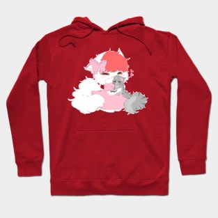 Full Moon Hugs Cinzinha Rose Hoodie